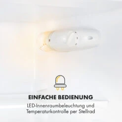 Miro XL Kühl-Gefrierkombination 180/69 L Black-Board-Front 15 Miro XL Kühl-Gefrierkombination 180/69 L Black-Board-Front -Haushaltsgeräte Geschäft 10033130 de 0007 logo