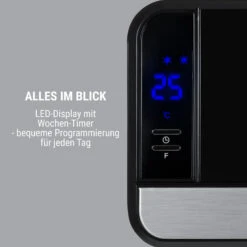 Wallkyrie Wandheizgerät 1000W/2000W 10 - 49 °C Thermostat Schwarz 11 Wallkyrie Wandheizgerät 1000W/2000W 10 - 49 °C Thermostat Schwarz -Haushaltsgeräte Geschäft 10033139 de 0003 logo