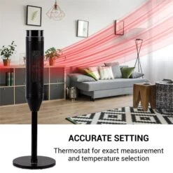 Heat Spike Turmheizgerät 1200/2200W 8h-Timer Thermostat Schwarz 14 Heat Spike Turmheizgerät 1200/2200W 8h-Timer Thermostat Schwarz -Haushaltsgeräte Geschäft 10033141 yy 0007 logo oneConcept Heat Spike Turmheizgeraet schwarz