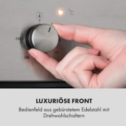 Kalahari Elektrischer Einbaubackofen 2300W 7 Funktionen Schwarz -Haushaltsgeräte Geschäft 10033187 de 0004 logo