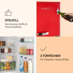 Audrey Kühl- & Gefrierkombination 97l/39l Retro-Look 2 Böden 12 Audrey Kühl- & Gefrierkombination 97l/39l Retro-Look 2 Böden -Haushaltsgeräte Geschäft 10033193 de 0005 logo