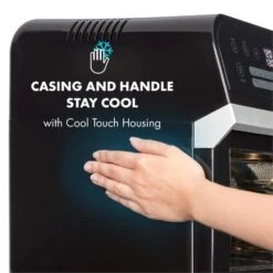 AeroVital Cube Heißluftfritteuse 1600W 12l Timer 16 Programme Schwarz -Haushaltsgeräte Geschäft 10033248 yy 0007 logo Klarstein AeroVital Cube Heissluftfritteuse schwarz reedit