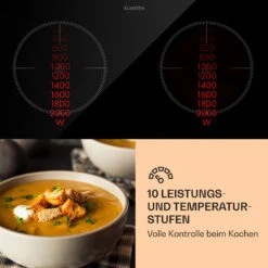 MisterCook Duo Kochplatte Infrarot 3000W 90-650°C Abschalttimer -Haushaltsgeräte Geschäft 10033283 de 0005 logo