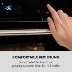 MasterFresh Dampfbackofen 230°C 24l Touch-Bedienfeld Schwarz 15 MasterFresh Dampfbackofen 230°C 24l Touch-Bedienfeld Schwarz -Haushaltsgeräte Geschäft 10033284 de 0005 logo