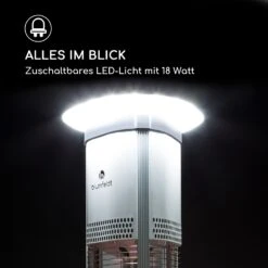 Megalith Heizstrahler 2700W Carbon-Heizelemente LED-Licht -Haushaltsgeräte Geschäft 10033290 de 0006 logo