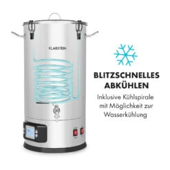 Maischfest Maischekessel 5 Teile 1500/3000W 35l LCD Edelstahl -Haushaltsgeräte Geschäft 10033341 de 0005 logo