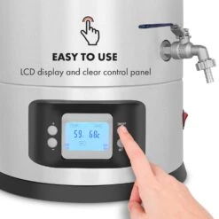 Maischfest Maischekessel 5 Teile 1500/3000W 35l LCD Edelstahl -Haushaltsgeräte Geschäft 10033341 uk 0007 logo