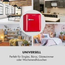 Audrey Mini Retro-Kühlschrank 48l 2 Ebenen -Haushaltsgeräte Geschäft 10033345 de 0003 logo