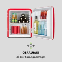 Audrey Mini Retro-Kühlschrank 48l 2 Ebenen -Haushaltsgeräte Geschäft 10033345 de 0007 logo