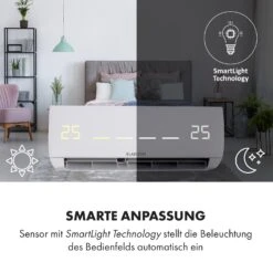 Windwaker Split-Klimaanlage 9.000 BTU/2,7 KW Luftdurchsatz 600m³/h -Haushaltsgeräte Geschäft 10033482 de 0006 logo