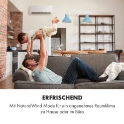 Windwaker Split-Klimaanlage 9.000 BTU/2,7 KW Luftdurchsatz 600m³/h -Haushaltsgeräte Geschäft 10033482 de 0007 logo