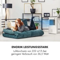 IceWind 4-in-1 Luftkühler Luftdurchsatz: 222 M³/h 36,5 Watt -Haushaltsgeräte Geschäft 10033496 de 0004 logo