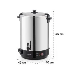 KonfiStar 40 Einkochautomat Getränkespender 2500W 40L Edelstahl -Haushaltsgeräte Geschäft 10033524 yy 0010 logo Food Preserver 40L