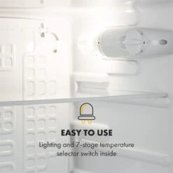 Feldberg Kühlschrank A+ 90 Liter MirageCool Concept Holzdesign Schwarz -Haushaltsgeräte Geschäft 10033594 uk 0007 logo Klarstein Feldberg Kuehlschrank Holzdesign schwarz