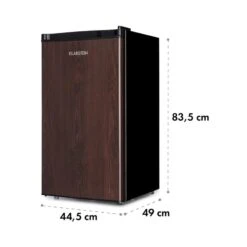 Feldberg Kühlschrank A+ 90 Liter MirageCool Concept Holzdesign Schwarz -Haushaltsgeräte Geschäft 10033594 yy 0008 logo Klarstein Feldberg Kuehlschrank Holzdesign schwarz