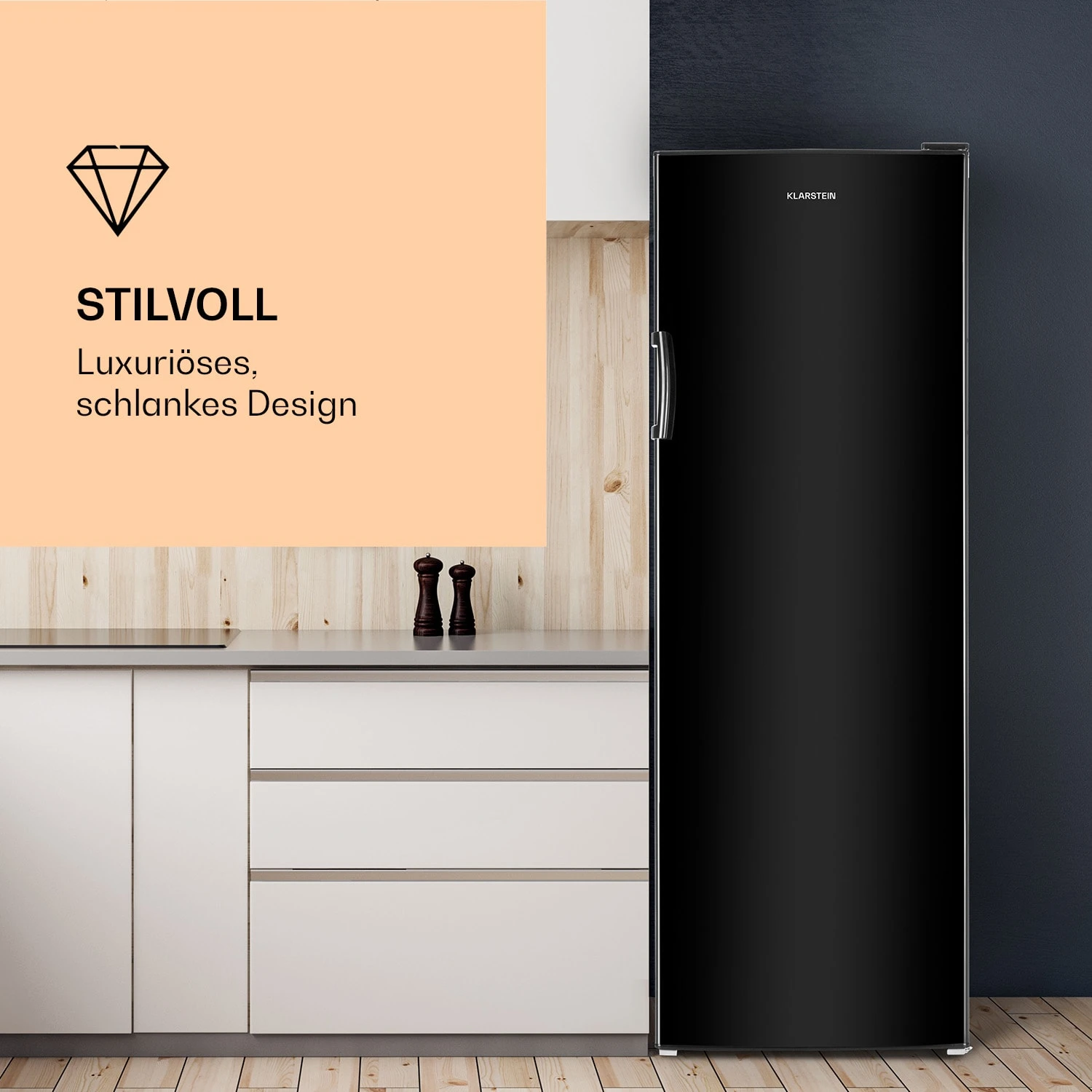 BigBoy Kühlschrank 337l Crisper 6 Ebenen Energieklasse Schwarz 4 BigBoy Kühlschrank 337l Crisper 6 Ebenen Energieklasse Schwarz – Bild 4