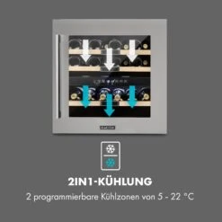 Vinsider 36 Weinkühlschrank 2 Kühlzonen 5-22°C 85l Edelstahl 11 Vinsider 36 Weinkühlschrank 2 Kühlzonen 5-22°C 85l Edelstahl -Haushaltsgeräte Geschäft 10033682 de 0003 logo