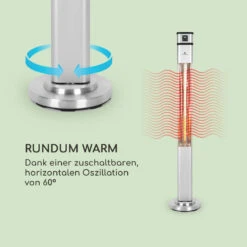 Heat Guru Plus Infrarot-Heizstrahler 2000W 3 Heizstufen Fernbedienung 13 Heat Guru Plus Infrarot-Heizstrahler 2000W 3 Heizstufen Fernbedienung -Haushaltsgeräte Geschäft 10033692 de 0003 logo