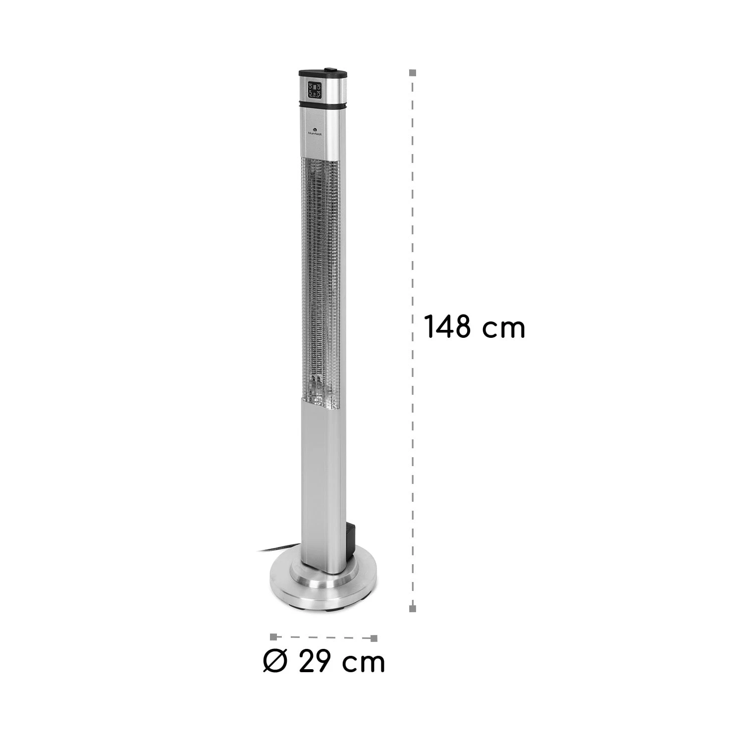 Heat Guru Plus Infrarot-Heizstrahler 2000W 3 Heizstufen Fernbedienung 10 Heat Guru Plus Infrarot-Heizstrahler 2000W 3 Heizstufen Fernbedienung – Bild 10