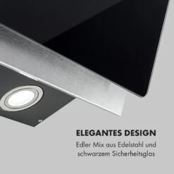 Alessia Dunstabzugshaube Kopffreihaube 350 M³/h Push Control Schwarz -Haushaltsgeräte Geschäft 10033697 de 0003 logo