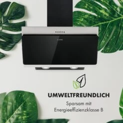 Alessia Dunstabzugshaube Kopffreihaube 350 M³/h Push Control Schwarz -Haushaltsgeräte Geschäft 10033697 de 0006 logo