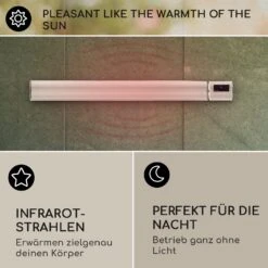 Cosmic Beam Plus XXL Infrarot-Heizstrahler 3000W IP44 Fernbedienung 11 Cosmic Beam Plus XXL Infrarot-Heizstrahler 3000W IP44 Fernbedienung -Haushaltsgeräte Geschäft 10033699 de 0004 usp