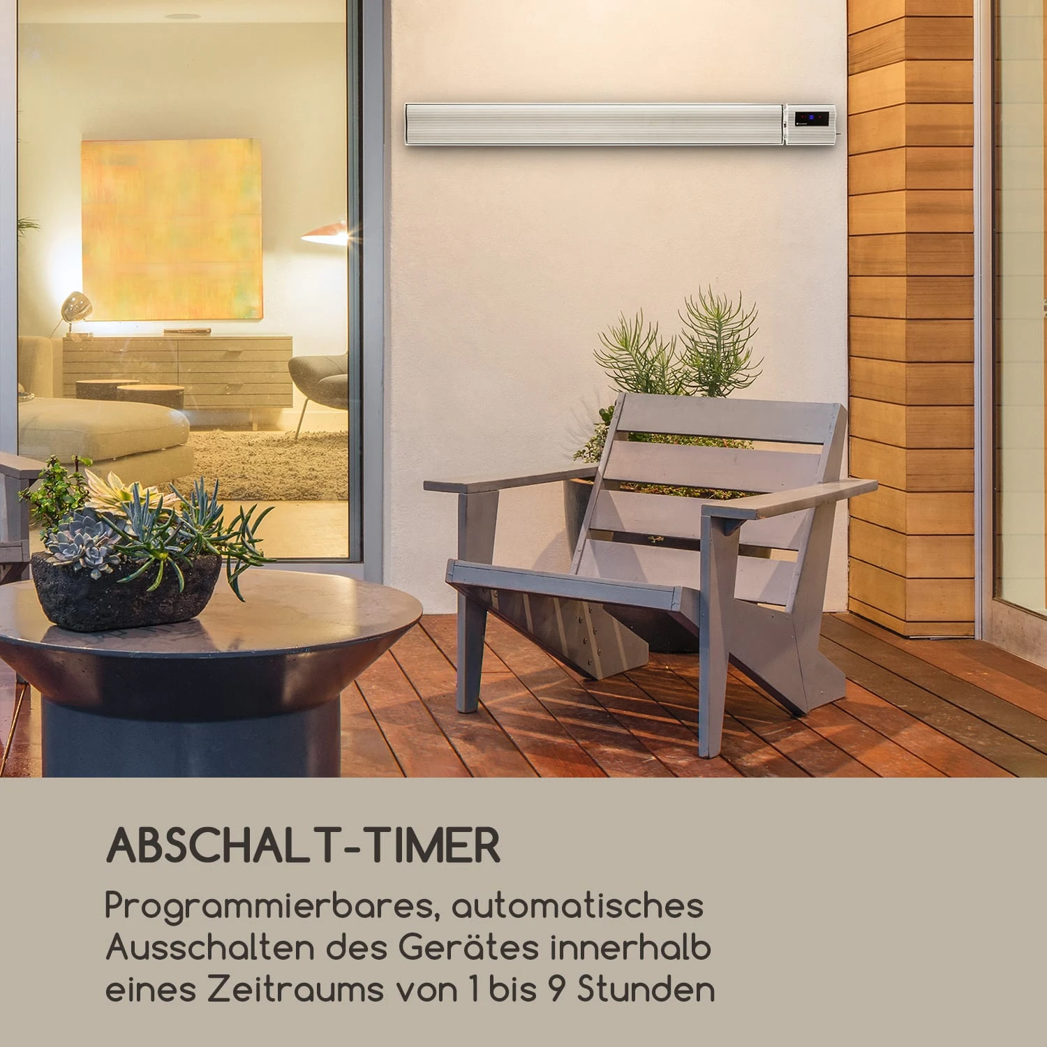 Cosmic Beam Plus Infrarot-Heizstrahler 2400W IP44 Fernbedienung 5 Cosmic Beam Plus Infrarot-Heizstrahler 2400W IP44 Fernbedienung – Bild 5