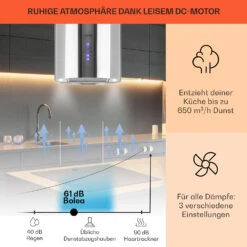 Beretta Inselabzugshaube Ø35cm Ab-/Umluft 650m³/h LED Edelstahl 11 Beretta Inselabzugshaube Ø35cm Ab-/Umluft 650m³/h LED Edelstahl -Haushaltsgeräte Geschäft 10033717 de 0003 usp