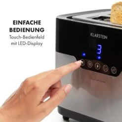 Arabica Toaster 920W LED-Display Touch-Bedienfeld Edelstahl 11 Arabica Toaster 920W LED-Display Touch-Bedienfeld Edelstahl -Haushaltsgeräte Geschäft 10033728 de 0003 logo