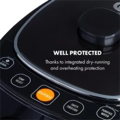 Hot Spring Plus Heißwasserspender 5l Edelstahl-Wassertank 45-95 °C 10 Hot Spring Plus Heißwasserspender 5l Edelstahl-Wassertank 45-95 °C -Haushaltsgeräte Geschäft 10033753 yy 0003 logo Klarstein Hot Spring Heisswasserspender schwarz