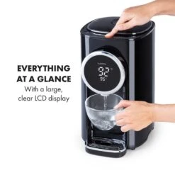 Hot Spring Plus Heißwasserspender 5l Edelstahl-Wassertank 45-95 °C 11 Hot Spring Plus Heißwasserspender 5l Edelstahl-Wassertank 45-95 °C -Haushaltsgeräte Geschäft 10033753 yy 0004 logo Klarstein Hot Spring Heisswasserspender schwarz