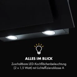 Athena Dunstabzugshaube 60cm Abluft: 350 M³/h LED Schwarz 17 Athena Dunstabzugshaube 60cm Abluft: 350 M³/h LED Schwarz -Haushaltsgeräte Geschäft 10033766 de 0007 logo