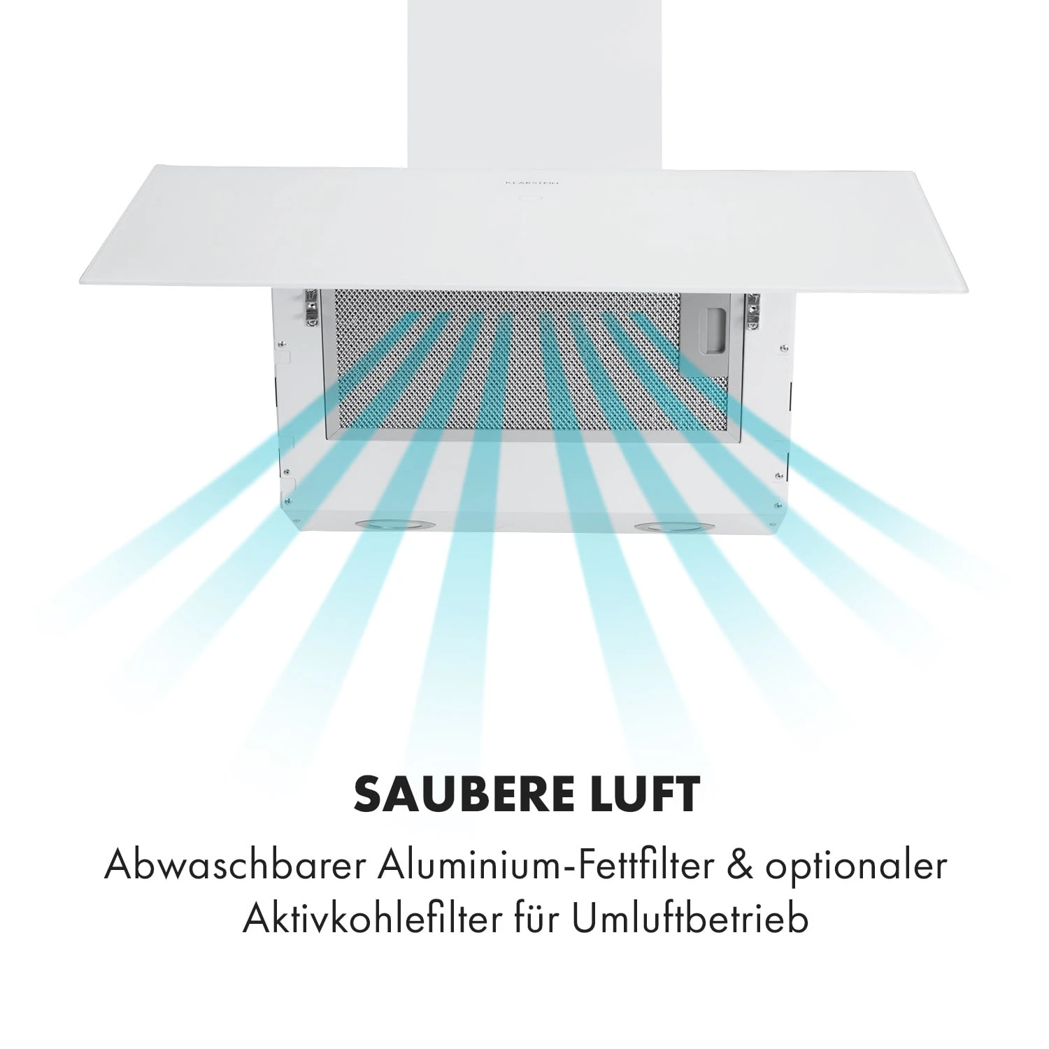 Laurel 60 Dunstabzugshaube 60cm Abluft: 350 M³/h LED Touch Weiß 4 Laurel 60 Dunstabzugshaube 60cm Abluft: 350 M³/h LED Touch Weiß – Bild 4