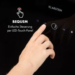 Laurel 90 Dunstabzugshaube 90cm Abluft: 350 M³/h LED Touch Schwarz -Haushaltsgeräte Geschäft 10033768 de 0003 logo