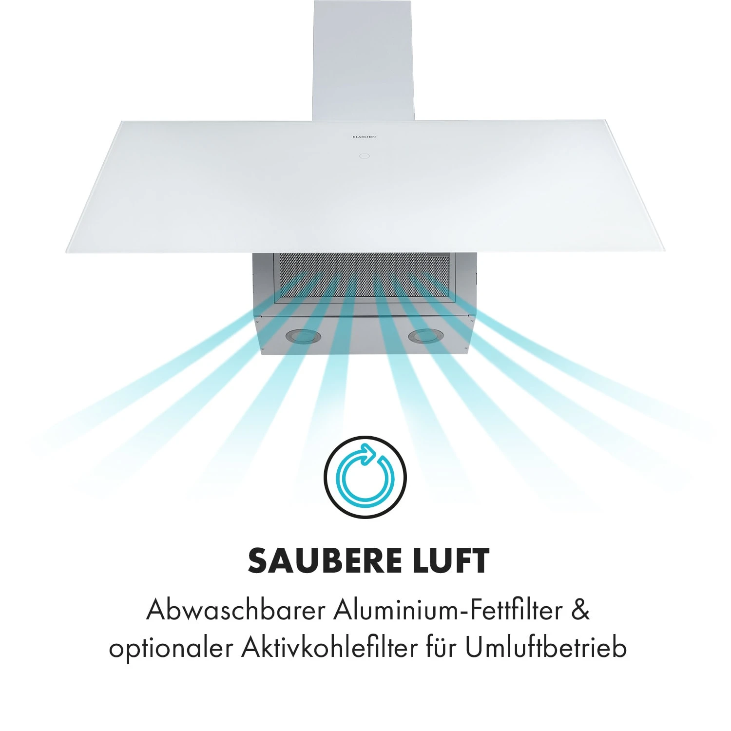 Laurel 90 Dunstabzugshaube 90cm Abluft: 350 M³/h LED Touch Weiß 4 Laurel 90 Dunstabzugshaube 90cm Abluft: 350 M³/h LED Touch Weiß – Bild 4