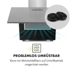 Silver Lining 60 Dunstabzugshaube 60cm 600m³/h EEK A Edelstahl -Haushaltsgeräte Geschäft 10033777 de 0008 logo