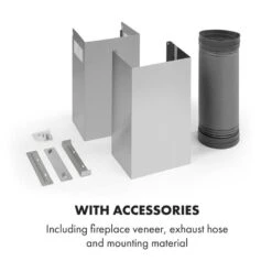 Silver Lining 60 Dunstabzugshaube 60cm 600m³/h EEK A Edelstahl -Haushaltsgeräte Geschäft 10033777 yy 0011 logo Klarstein Silver Lining 60 Dunstabzugshaube