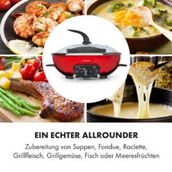 Szechuan Hot Pot Und Grillplatte 5l Vol. 1350 W, 600 W Rot 13 Szechuan Hot Pot Und Grillplatte 5l Vol. 1350 W, 600 W Rot -Haushaltsgeräte Geschäft 10033779 de 0005 logo