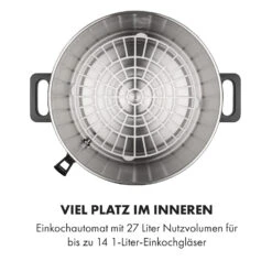 Lady Marmalade Einkochautomat Getränkespender 27L 100°C 12h Edelstahl 17 Lady Marmalade Einkochautomat Getränkespender 27L 100°C 12h Edelstahl -Haushaltsgeräte Geschäft 10033825 de 0008 logo