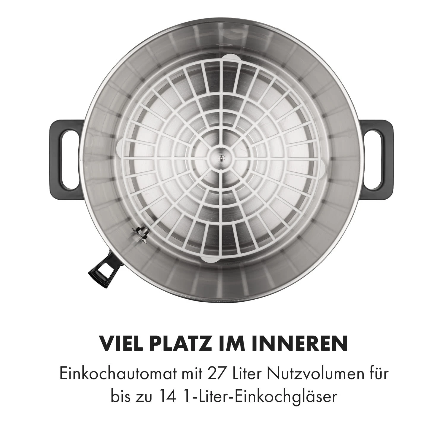 Lady Marmalade Einkochautomat Getränkespender 27L 100°C 12h Edelstahl 8 Lady Marmalade Einkochautomat Getränkespender 27L 100°C 12h Edelstahl – Bild 8