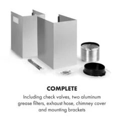 Darya Dunstabzugshaube 90cm 310 M³/h Edelstahl Silber 21 Darya Dunstabzugshaube 90cm 310 M³/h Edelstahl Silber -Haushaltsgeräte Geschäft 10033828 yy 0010 logo Klarstein Darya Dunstabzugshaube 90cm