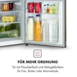 Big Daddy Cool Kühl-Gefrierkombination 61/25 Liter 2 Ebenen Edelstahl 15 Big Daddy Cool Kühl-Gefrierkombination 61/25 Liter 2 Ebenen Edelstahl -Haushaltsgeräte Geschäft 10034005 de 0004 logo