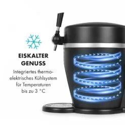 Tap2Go Mobile 2-in1 Bierzapfanlage Mit Getränkekühler 5l/13l Schwarz 13 Tap2Go Mobile 2-in1 Bierzapfanlage Mit Getränkekühler 5l/13l Schwarz -Haushaltsgeräte Geschäft 10034006 de 0005 logo