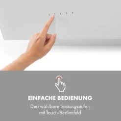 Alina Dunstabzugshaube 600 M³/h LED-Display Ambientelicht Glasfront -Haushaltsgeräte Geschäft 10034105 de 0004 logo