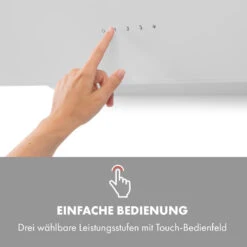 Alina Dunstabzugshaube 90 Cm 600 M³/h Ambientelicht Glasfront Weiß -Haushaltsgeräte Geschäft 10034107 de 0004 logo