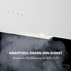 Alina Dunstabzugshaube 90 Cm 600 M³/h Ambientelicht Glasfront Weiß -Haushaltsgeräte Geschäft 10034107 de 0005 logo