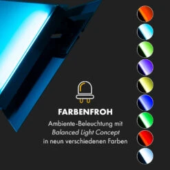 Alina Dunstabzugshaube 90 Cm 600 M³/h Ambientelicht Glasfront Weiß -Haushaltsgeräte Geschäft 10034107 de 0006 logo