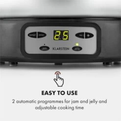 Jam Session Marmeladen- Und Geleekocher 1000W 2 Automatikprogramme -Haushaltsgeräte Geschäft 10034109 yy 0004 logo Klarstein Jam Session Marmeladen und Geleekocher