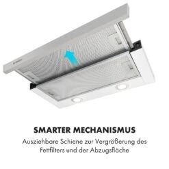 Mariana 60 Flachschirmhaube 500 M³/h Abluft LED Weiß -Haushaltsgeräte Geschäft 10034115 de 0007 logo