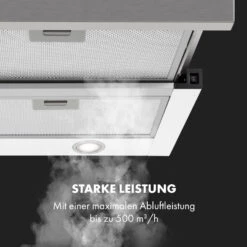 Mariana 90 Flachschirmhaube 500 M³/h Abluft LED Weiß -Haushaltsgeräte Geschäft 10034116 de 0003 logo